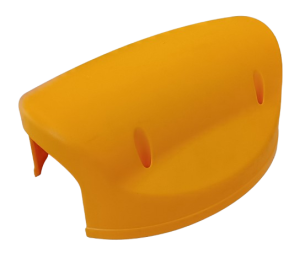 Żółta osłona mocowania ramienia szlabanu CAME GARD G4040 119RIG166
