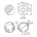adapter-do-silnikow-rurowych-came-001yk4106-wymiary.png