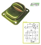 Odbój ogranicznik do bramy przykręcany - duży