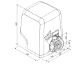 Zestaw Bft ICARO ULTRA AC A2000