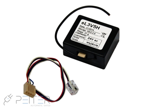 Radioodbiornik 1-kanałowy eL3V5H z przejściówką Normstahl