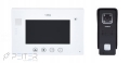 Wideodomofon Vidos M670B/M670W + stacja bramowa S6B/S6S