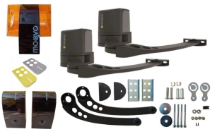 Zestaw do bramy dwuskrzydłowej Moovo XA432KM 2x pilot i fotokomórki 