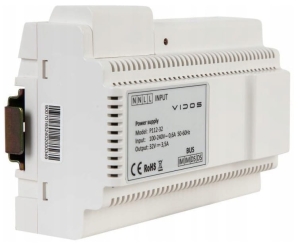Zasilacz Vidos P112-32 32VDC 3,5A na DIN wraz z separatorem