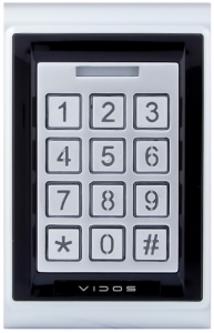 Zamek szyfrowy Vidos ZS50 z wbudowanym czytnikiem RFID